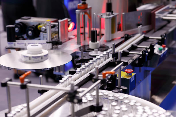 Automatic Labelling Machine For High Volume Production